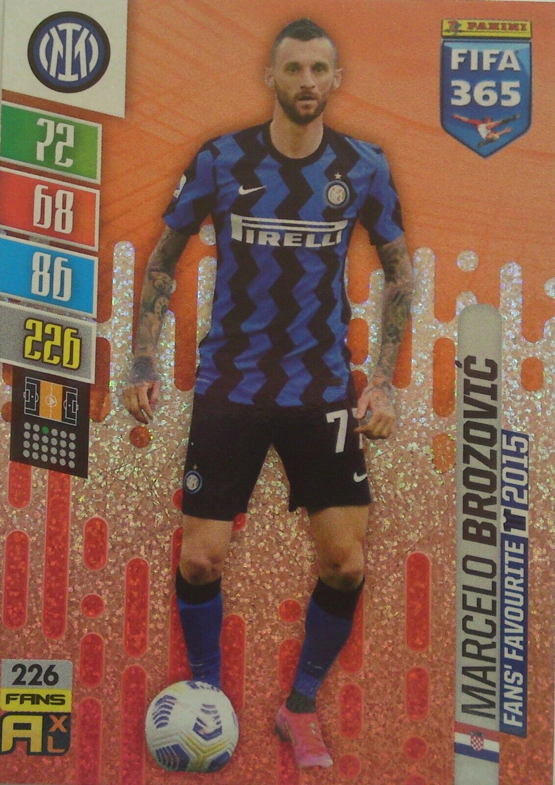 Fifa 365 2022 Fans' Favourite Brozović 226