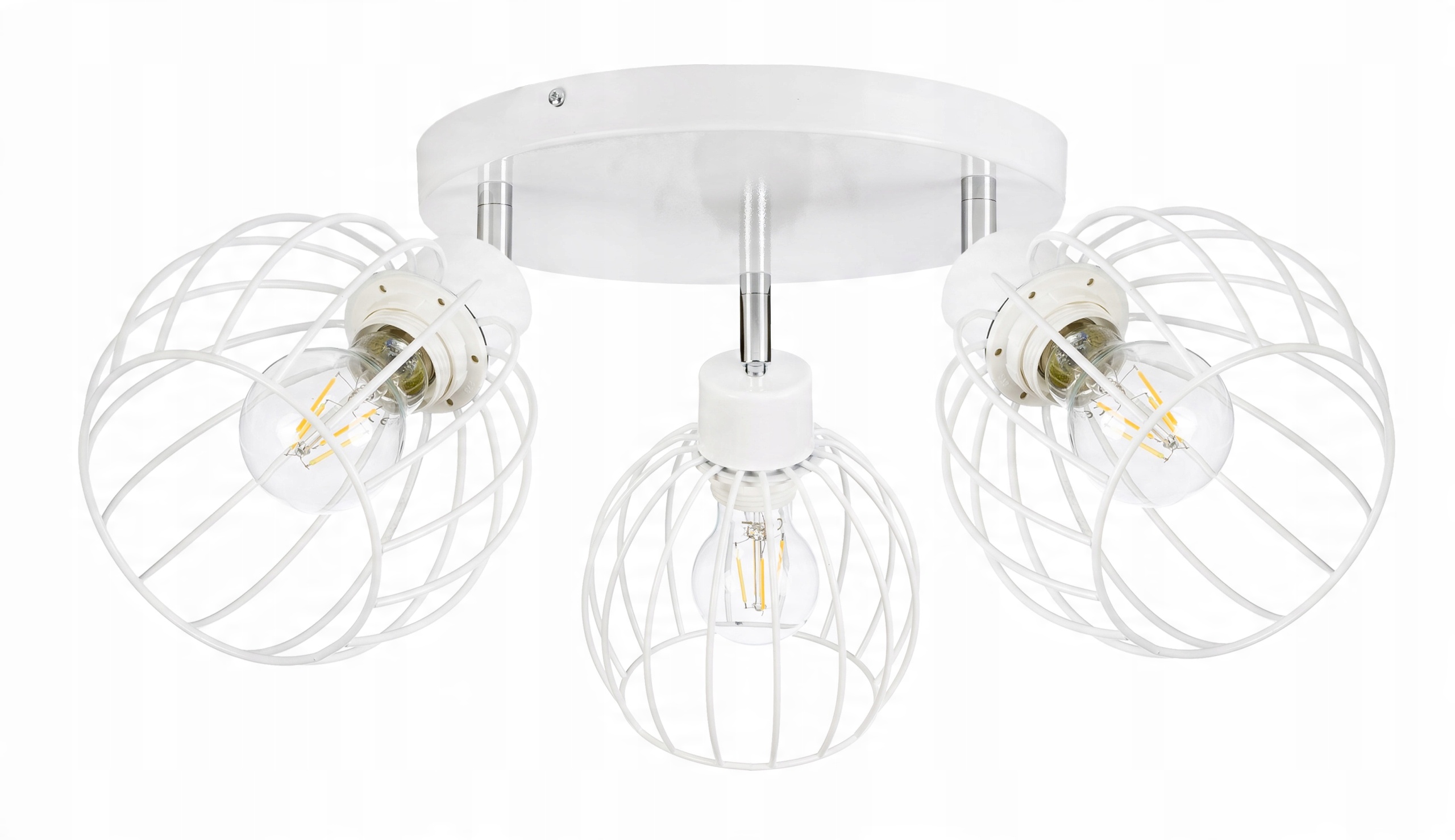 

Lampa sufit Plafon Żyrandol regulowany loft Kula 3
