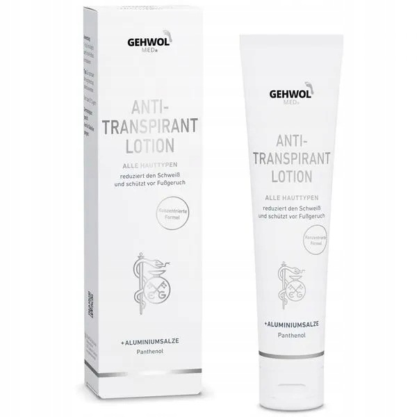 Gehwol med Anti-transpirant, antiperspirační lotion na nohy, 125 ml