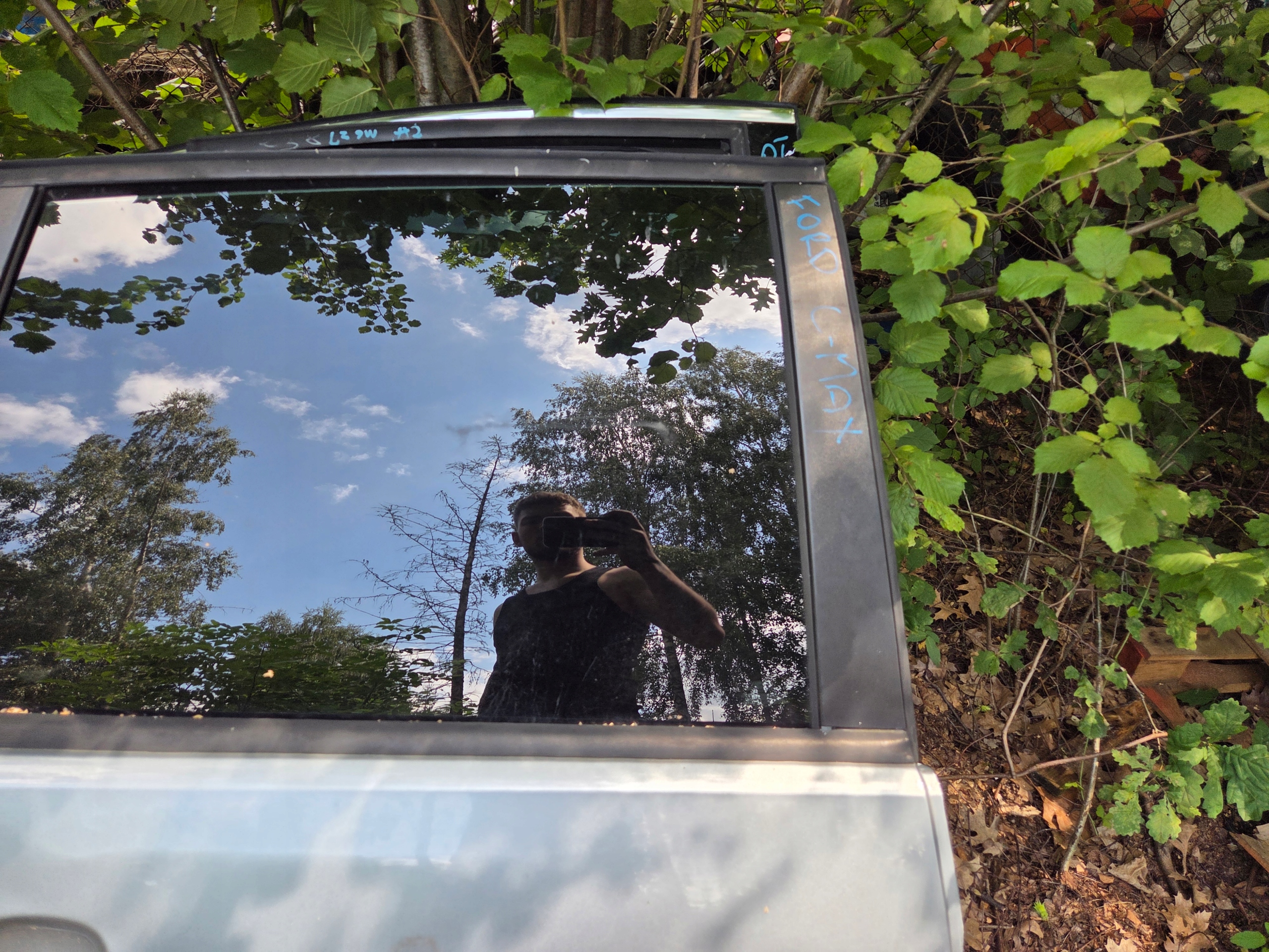 Tür rechts heck rechts hinten FORD C-MAX MK1 2QTC