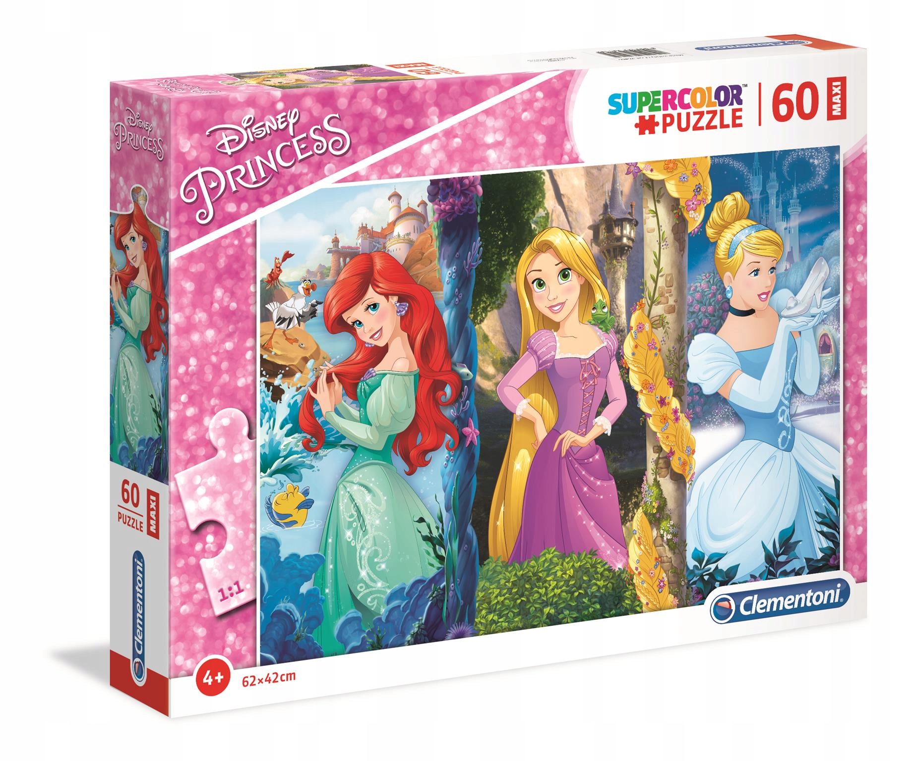 

Puzzle 60 el Maxi Princess Clementoni 26416