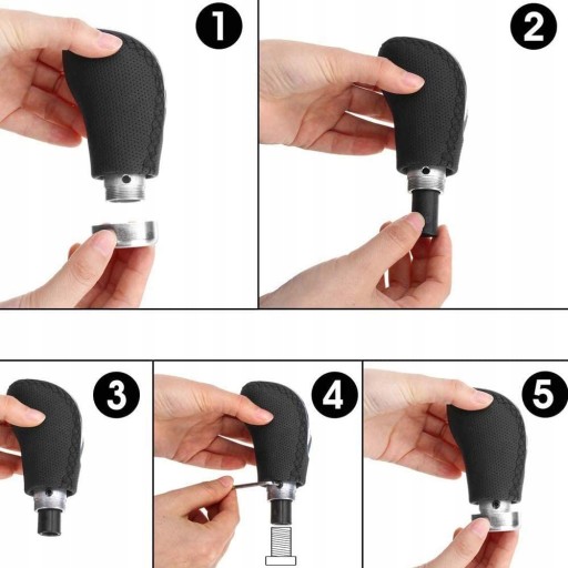 UNIWERSALNA GAŁKA ZMIANY BIEGÓW 5 6 SKÓRA EAN (GTIN) 6944986603227