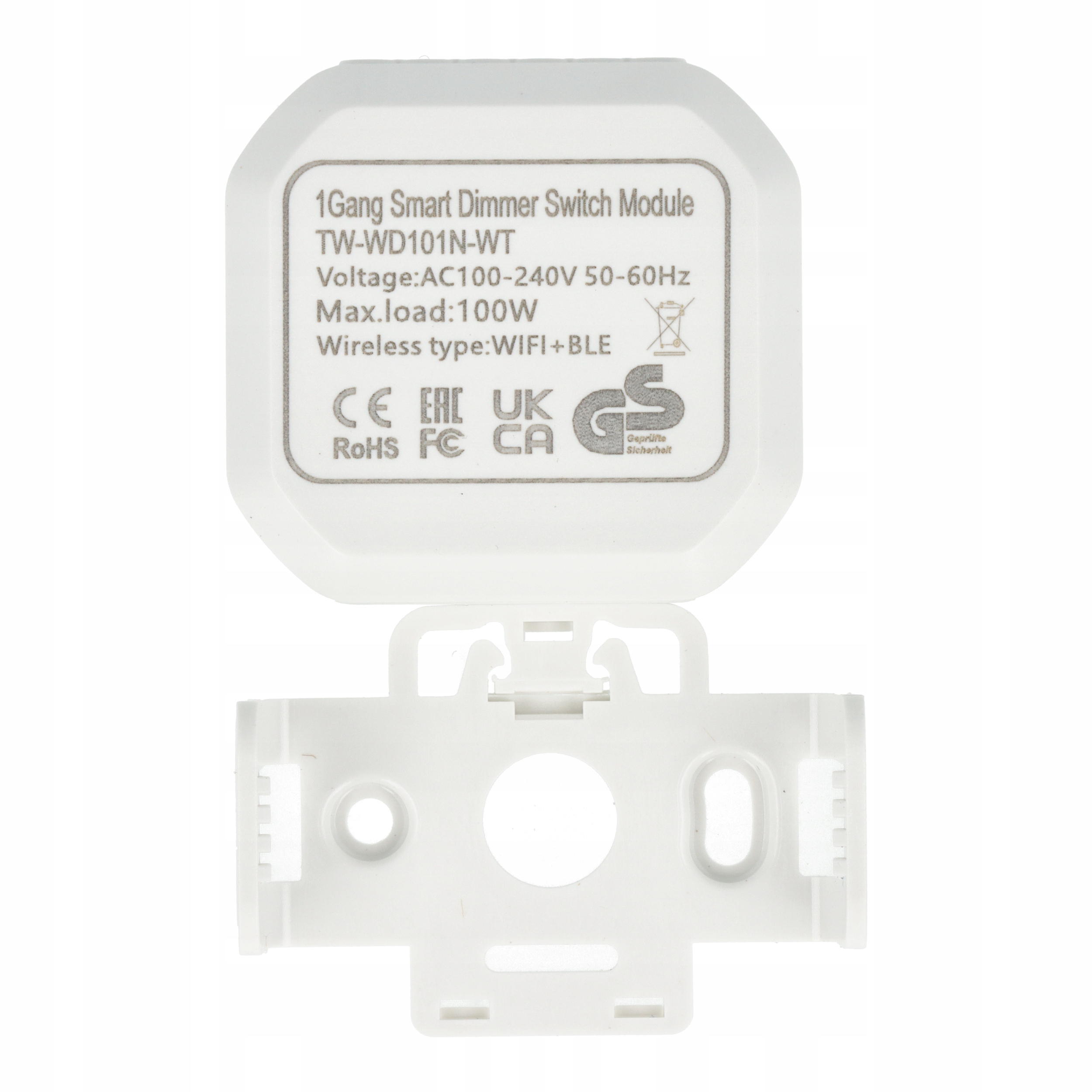 Przekaźnik ściemniacz oświetlenia dopuszkowy pojedynczy WiFi TUYA Seria DC Smart Home