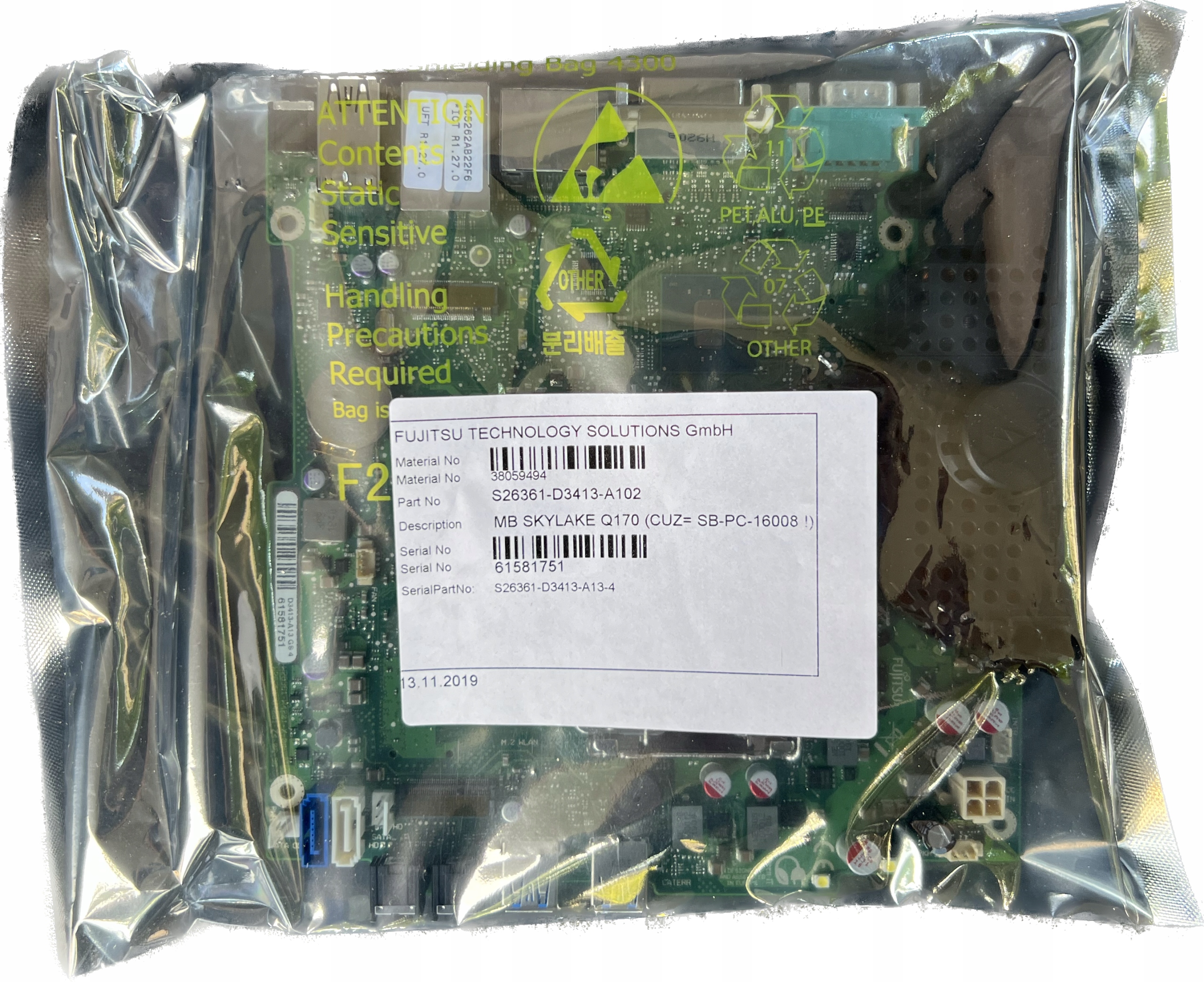 Płyta Fujitsu Skylake Q170 Esprimo Q956 D3413-A102