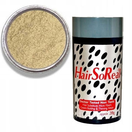 Hair So Real 28 g Hsr HairSoReal Zahušťování Mikrovlákna Usa Světlý Blond
