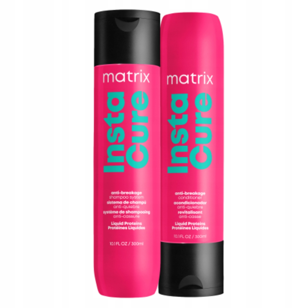 Matrix Instacure szampon do włosów, odżywka wygładzająca 300ml Zestaw