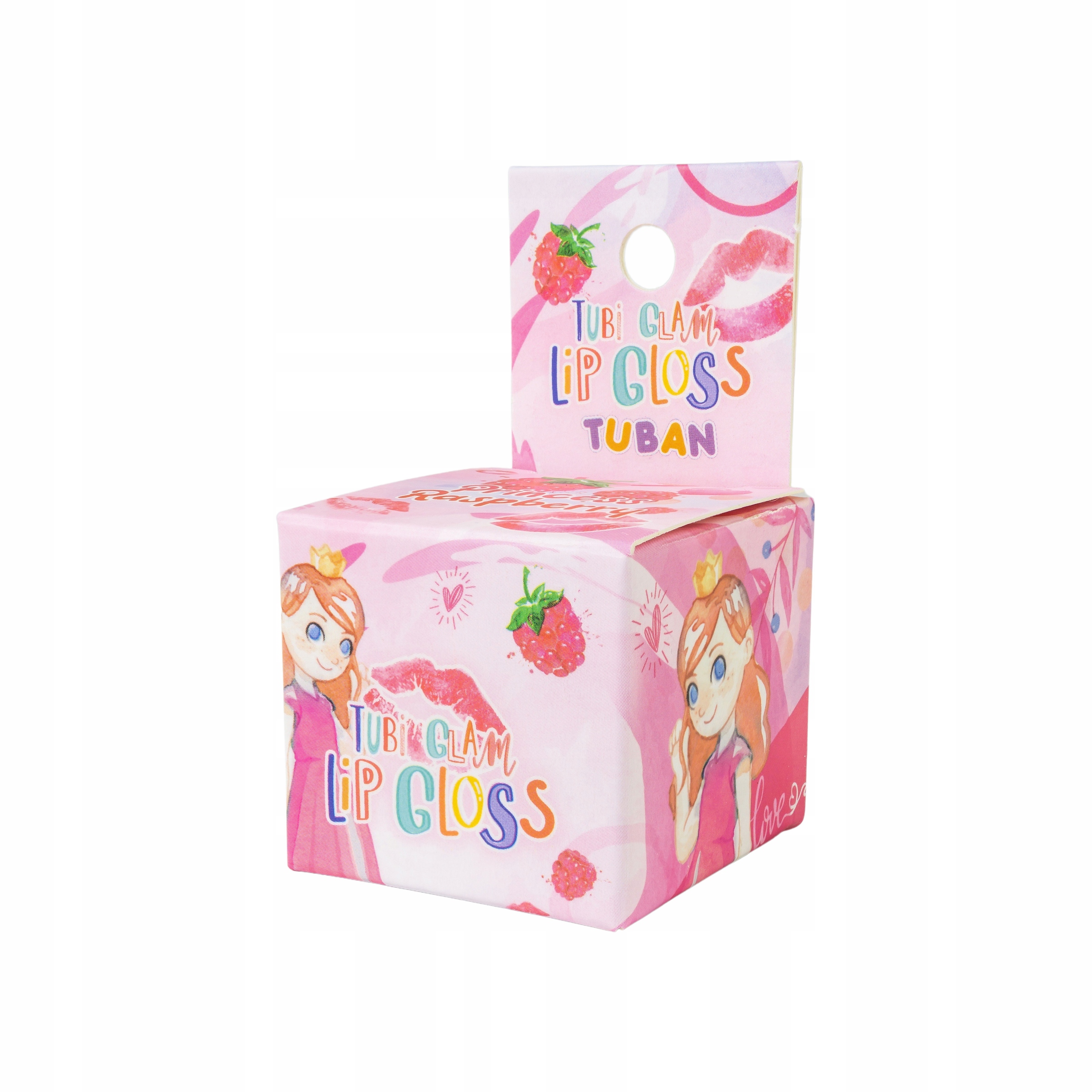 BŁYSZCZYK DLA DZIECI MALINOWY TUBI GLAM