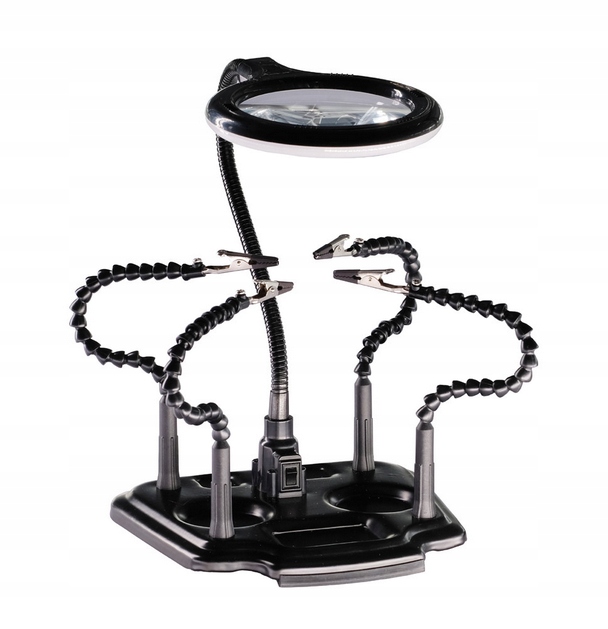 Montážní držák s lupou „třetí Ruka“ 11M-2