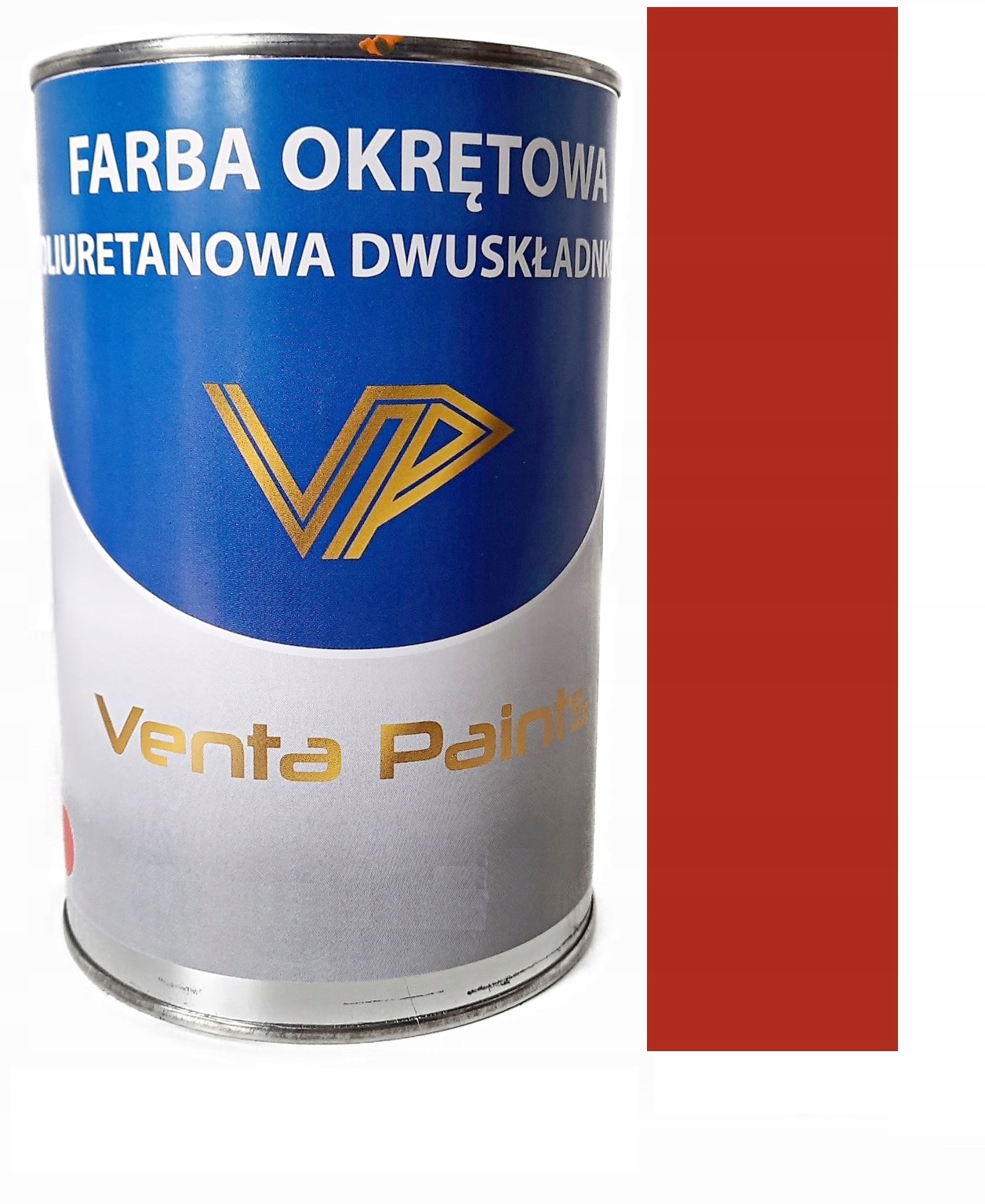 

Farba Okrętowa Poliuretanowa Czerwona Ral 3000 1L