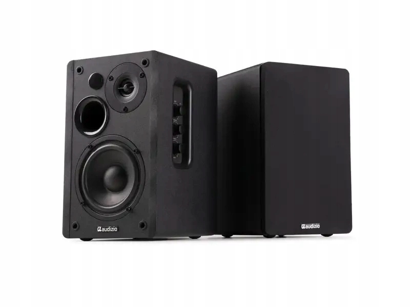 Aktywne głośniki półkowe Hifi 80W Dsp pilot 2szt czarne Audizio