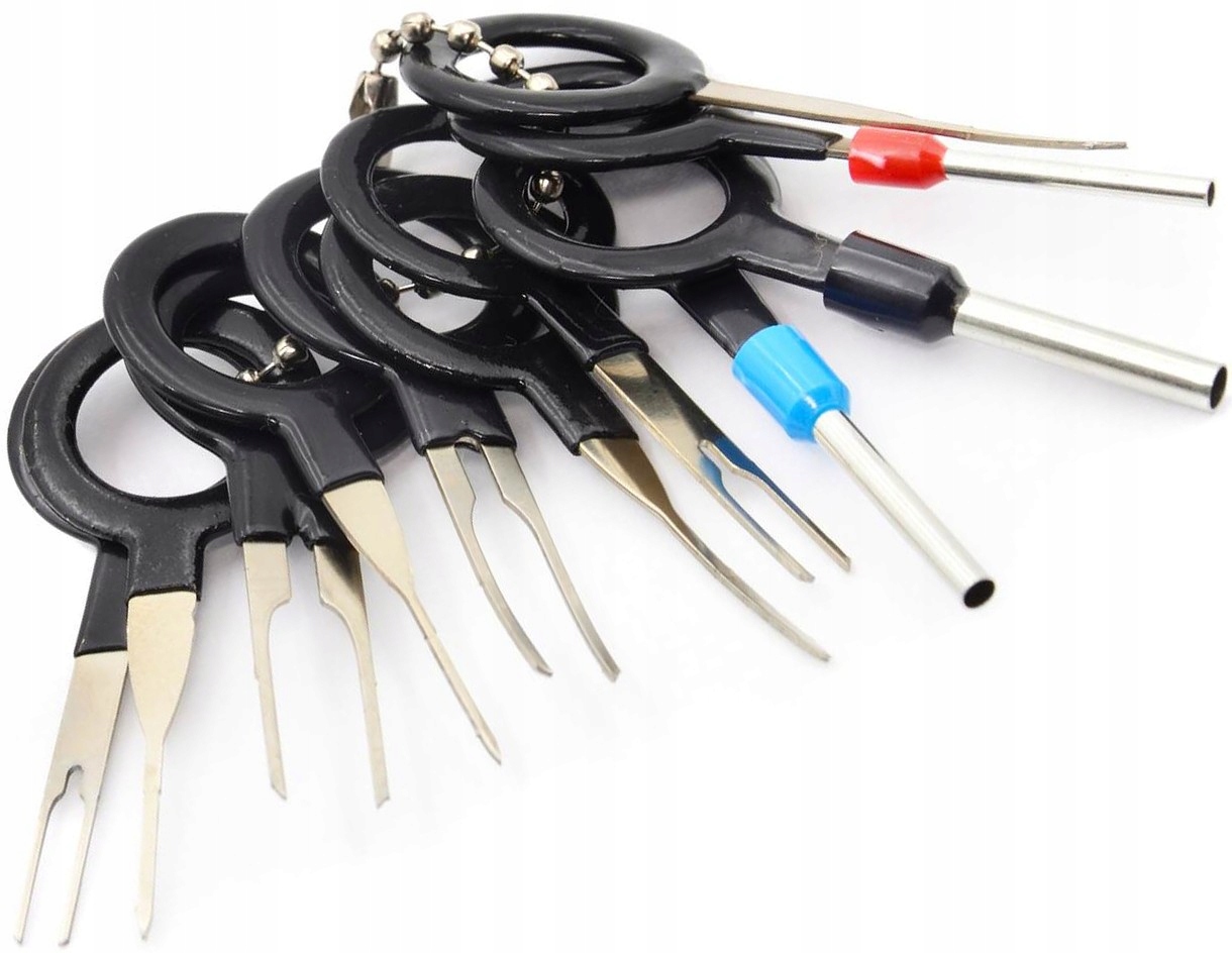 Zestaw do demontażu PINów Konektorów Wyjmaki 11szt