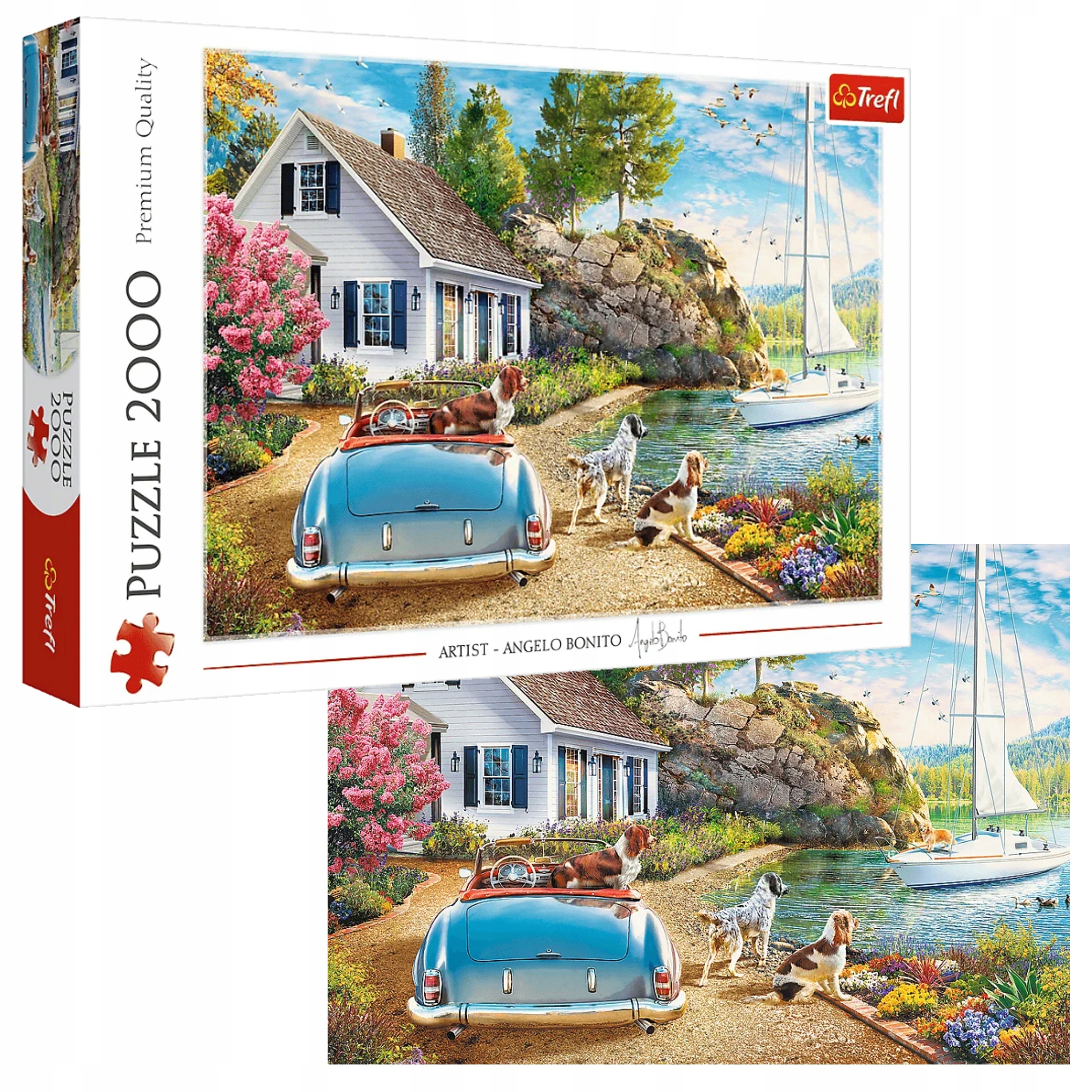 PUZZLE 2000 WAKACYJNA PRZYSTAŃ 27124 TREFL