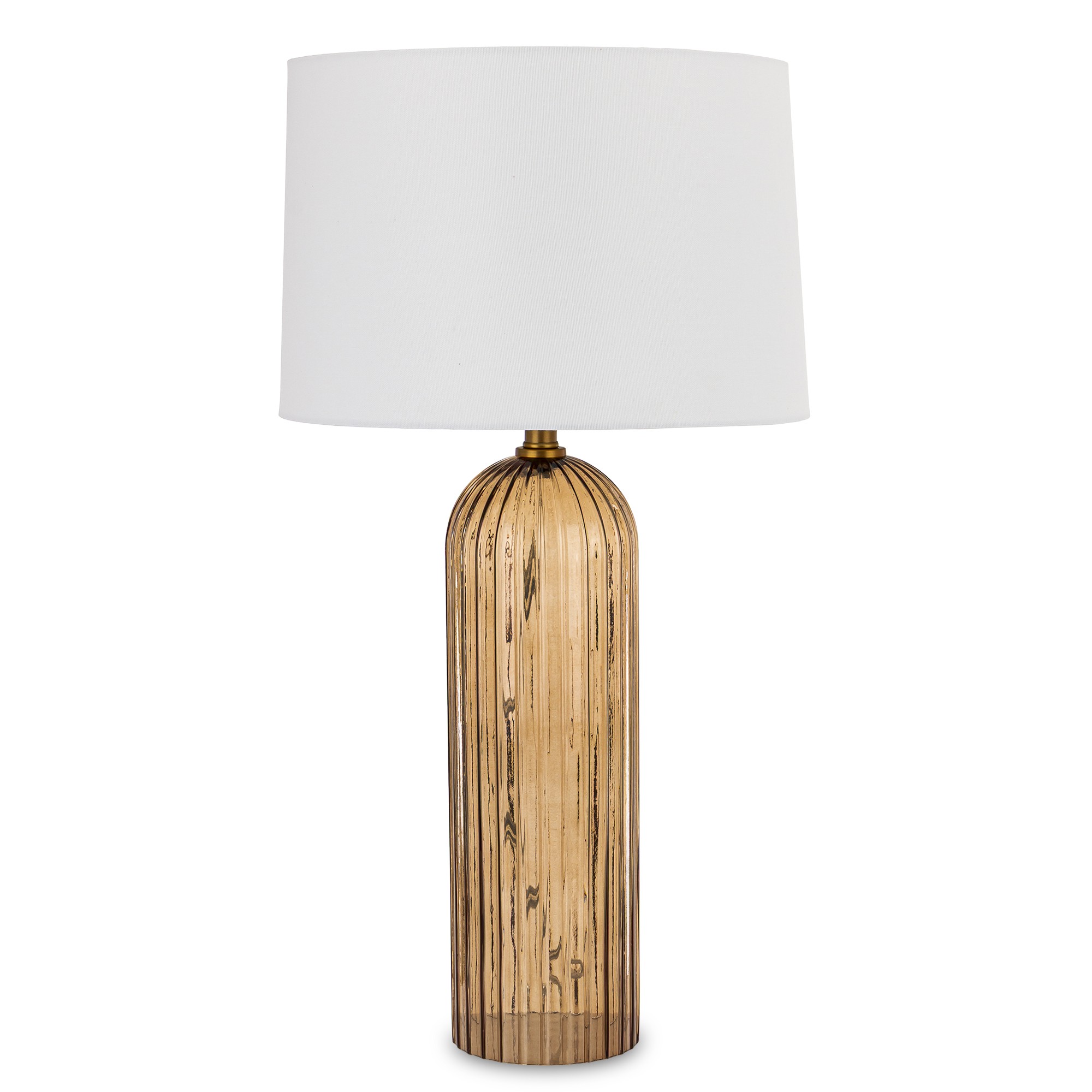 Nočná lampa do spálne Sklenená zlatá vysoká stolová lampa na komodu