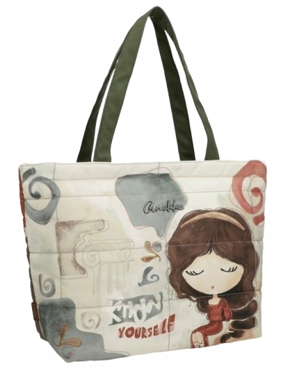 A739 Anekke Muse torebka lekka torba podróżna miejska plażowa z tkaniny