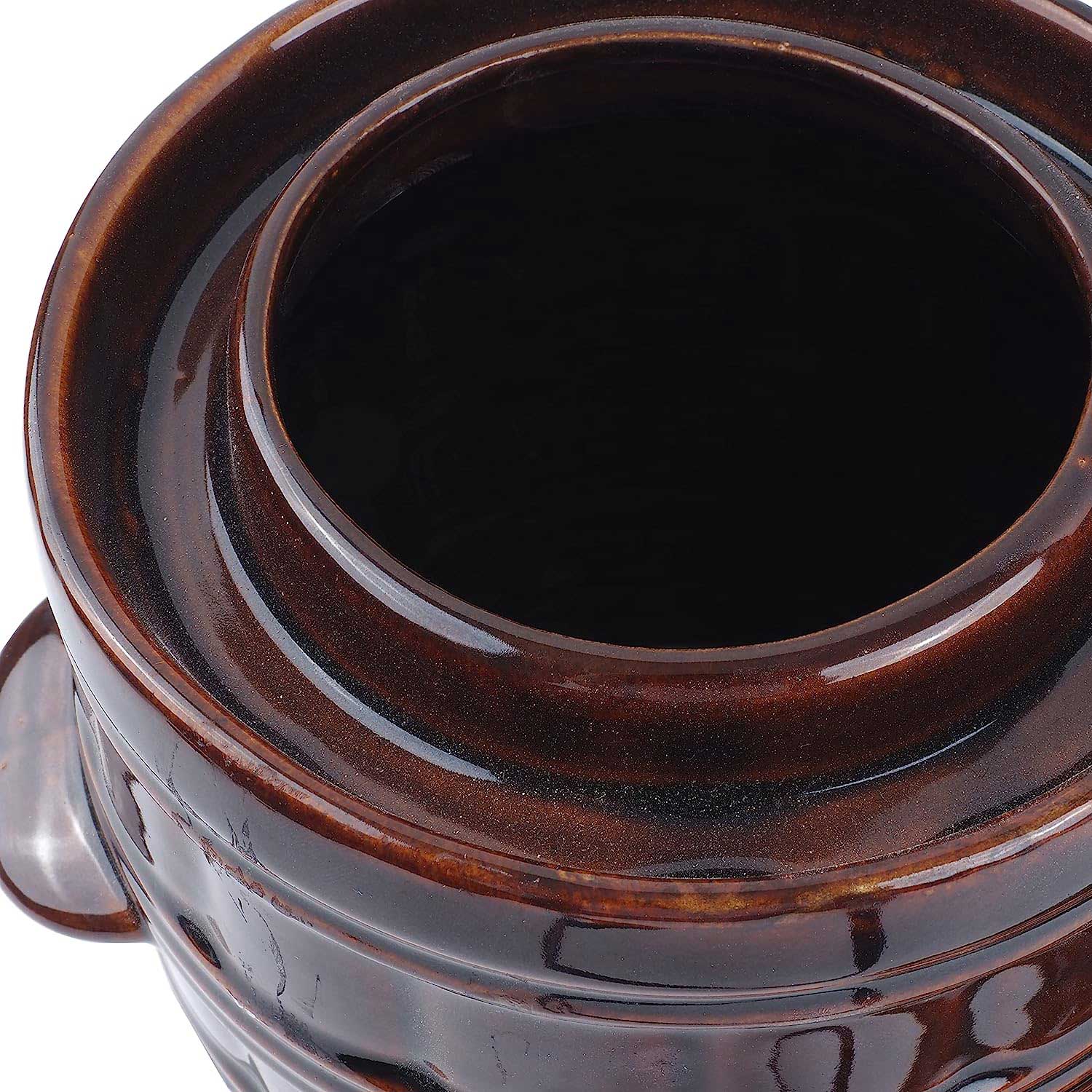 BECZKA KAMIONKA SŁOIK GARNEK DO KISZENIA 5l Rodzaj kamionka