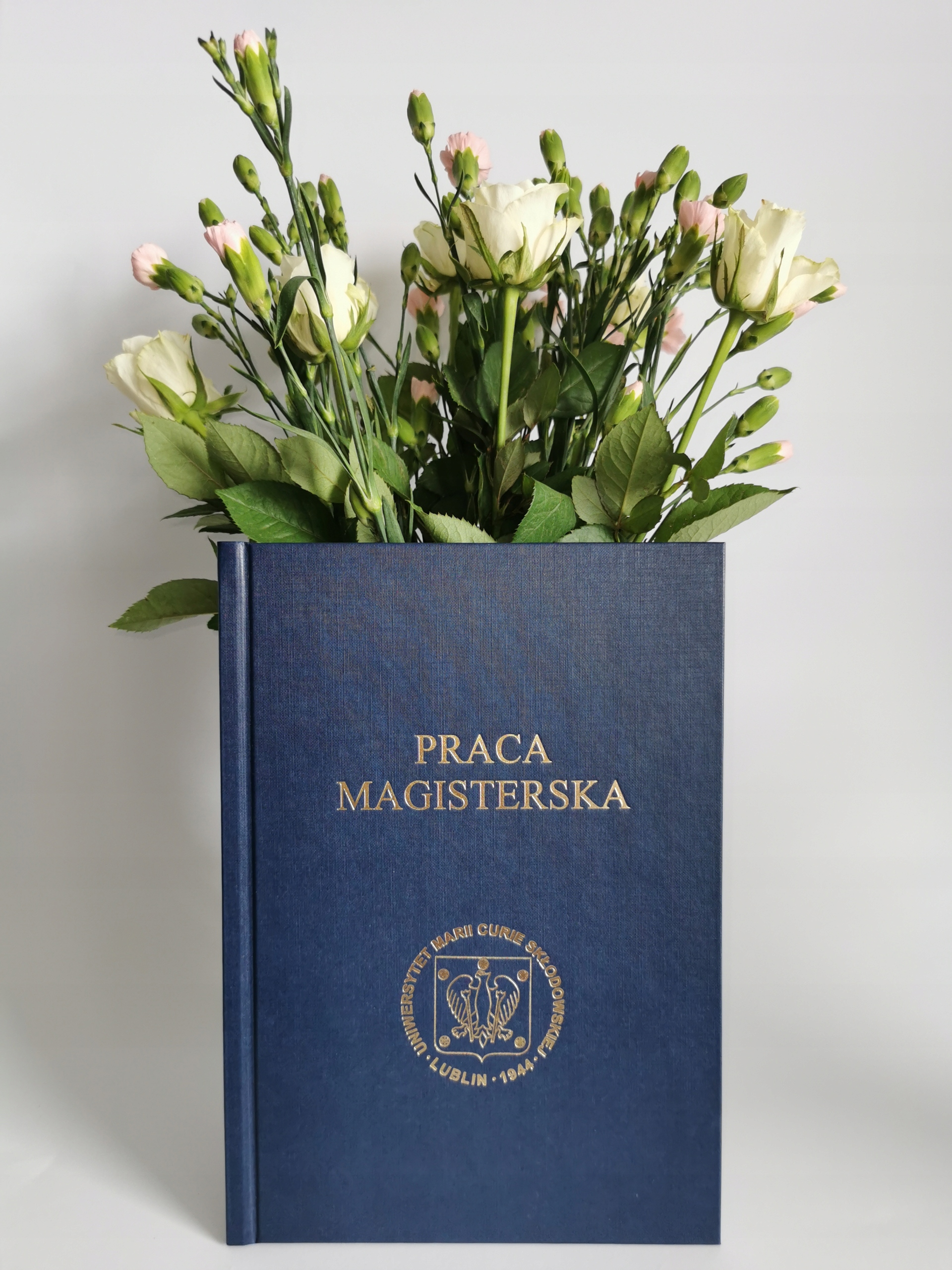 Wydruk i oprawa PRACA MAGISTERSKA GRANATOWA do 90 stron