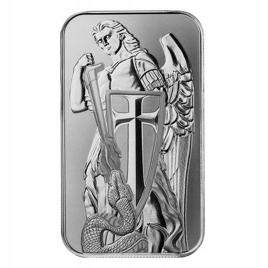 Sztabka Archangel Michael 1 uncji Srebra