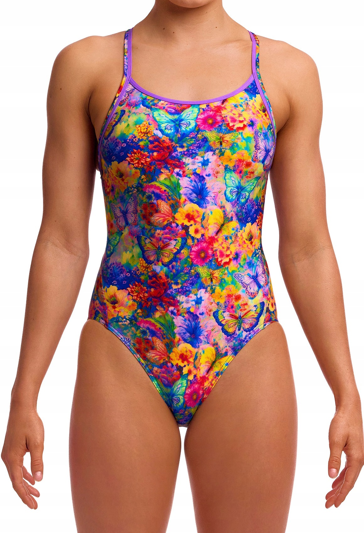 Strój kąpielowy jednoczęściowy Funkita Austin Flowers Diamond 12 (UK34) M