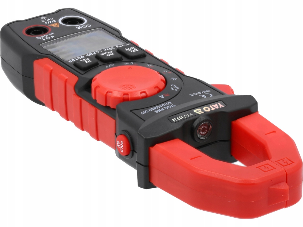 Klešťový Měřič True Rms Ac/dc 10MA-600A Yato