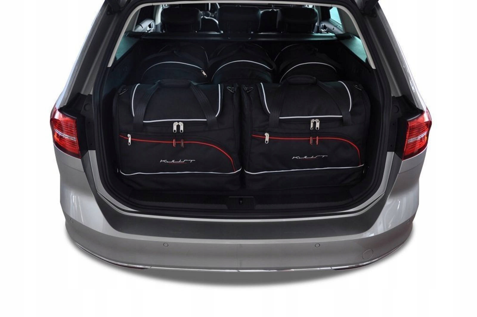 J&j Automotive Sada 5ks cestovných tašiek Sport pre Vw Passat Variant 2014