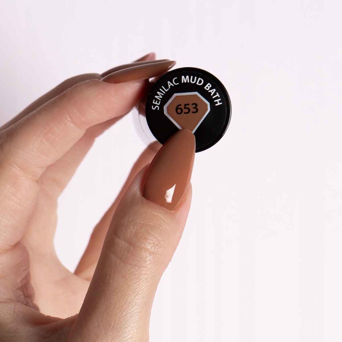 SEMILAC LAKIER HYBRYDOWY 653 MUD BATH 7ML Marka Semilac