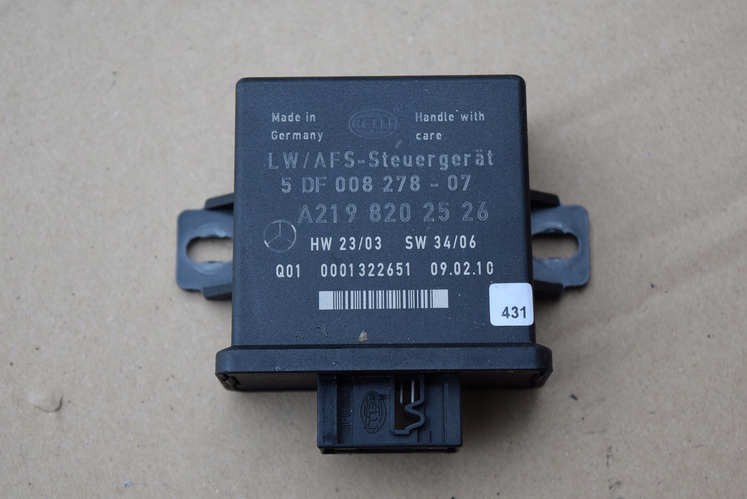 MERCEDES W211 W219 MODUŁ STEROWNIK ŚWIATEŁ