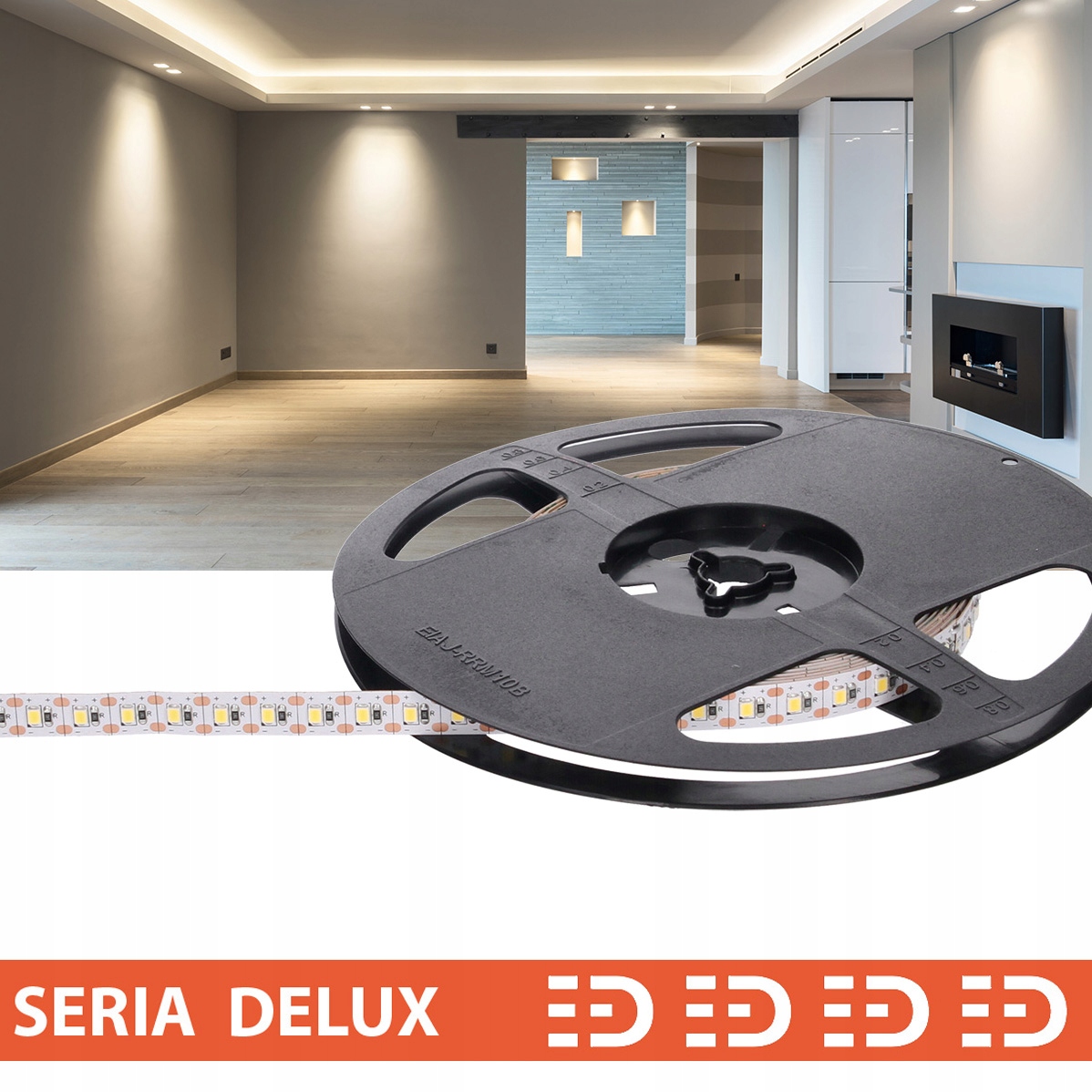 Led pásek|Řezání po 1 cm|Neutrální bílá|12 V|100 LED/m|5 m|7 let záruka