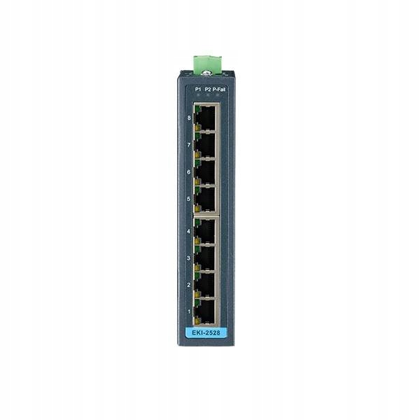 Průmyslový Switch EKI-2528-BE Advantech s 8 porty Ethernet 10/100Mbps
