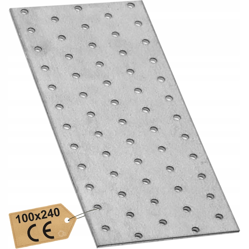 

PP13 Płytka Perforowana Łącznik Płaski Oc 100x240