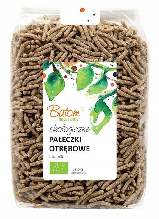 Levně 4x Batom Otrubové tyčinky Vláknina Ekologické 250 g Batom