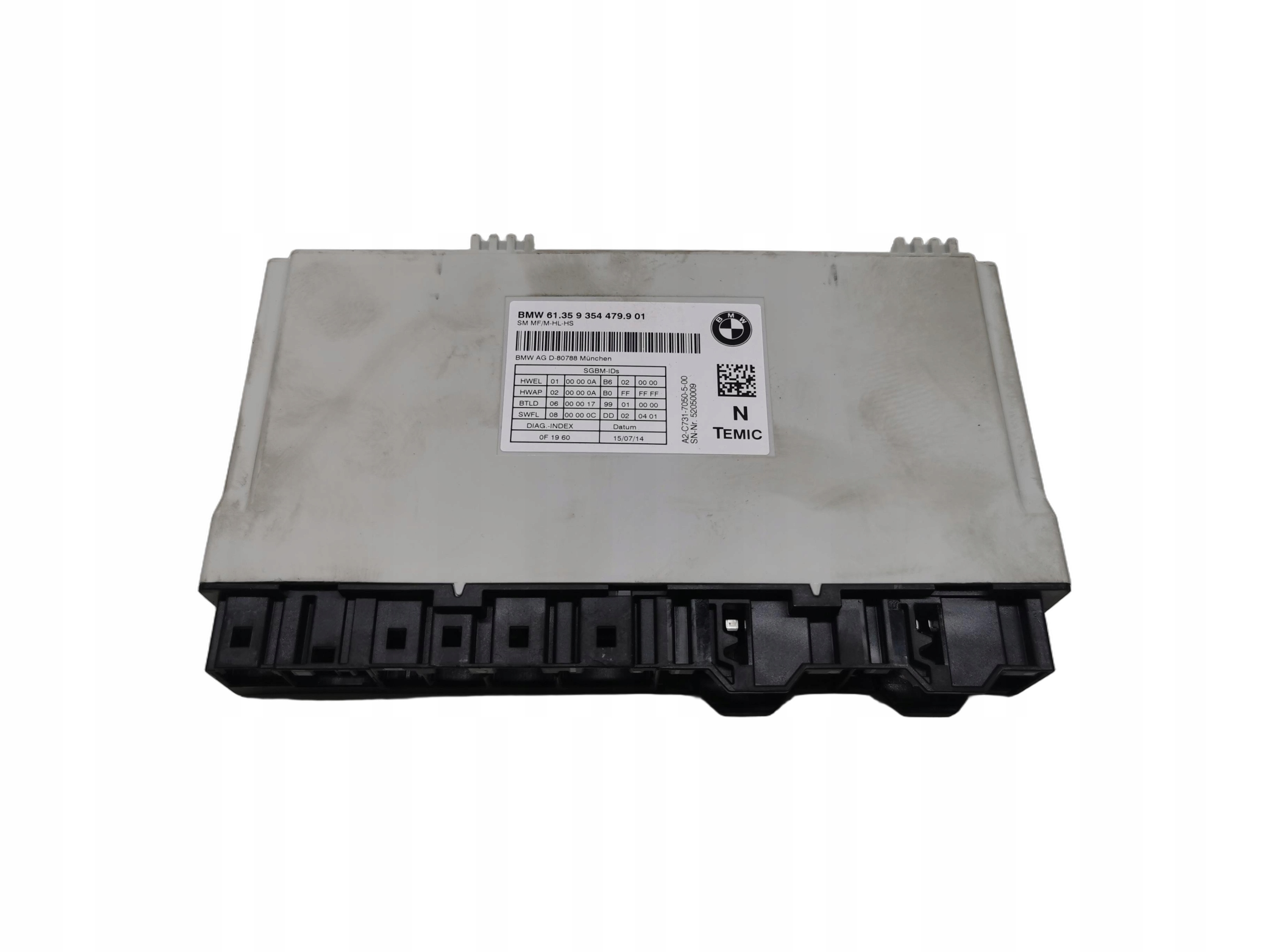 modul Bedienteil SITZ BMW X5 F15 9354479