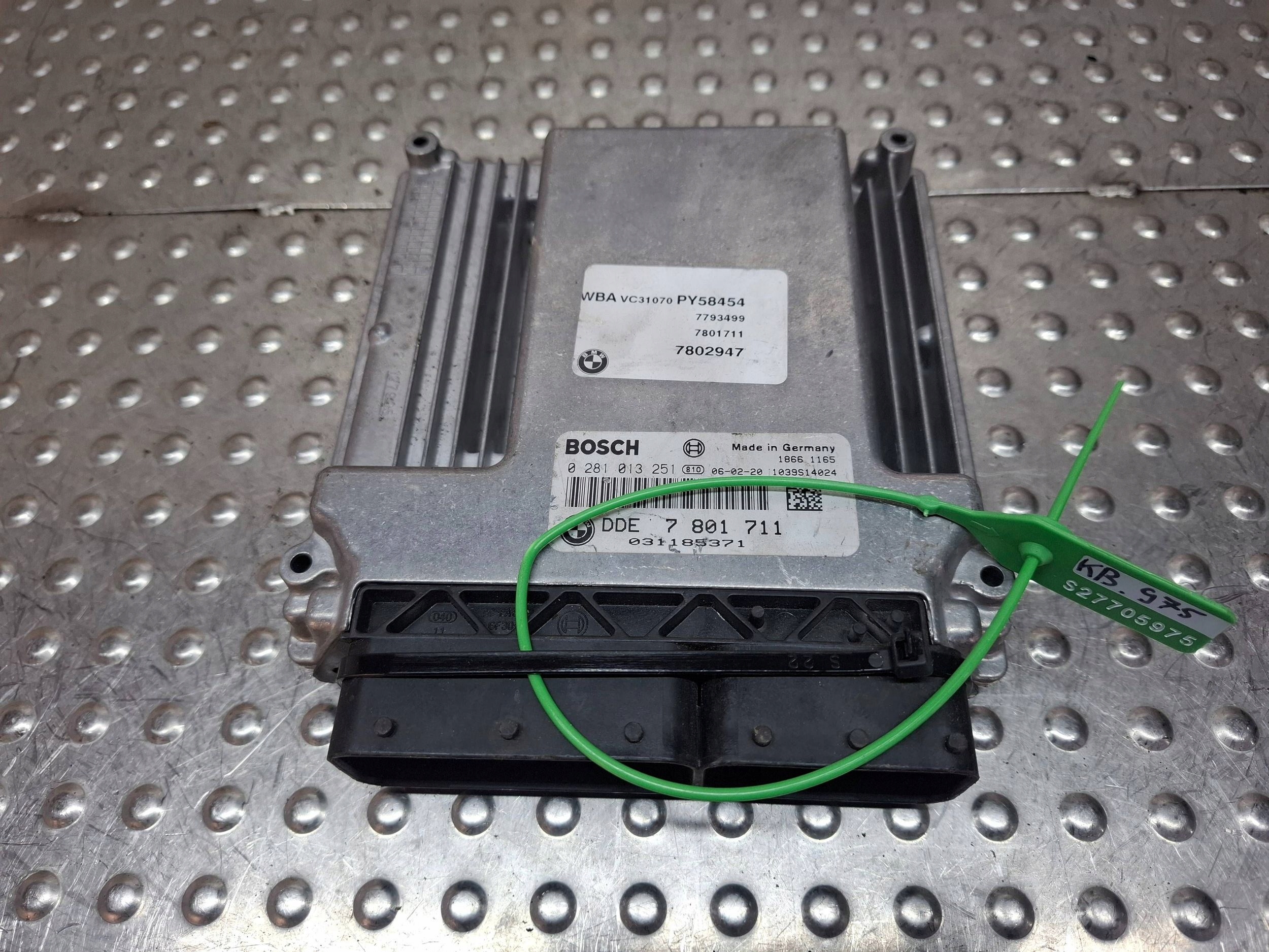 computer Centralina Motore 7801711 BMW E87 E90 E91 E60 E61 X3 E83 M47N20