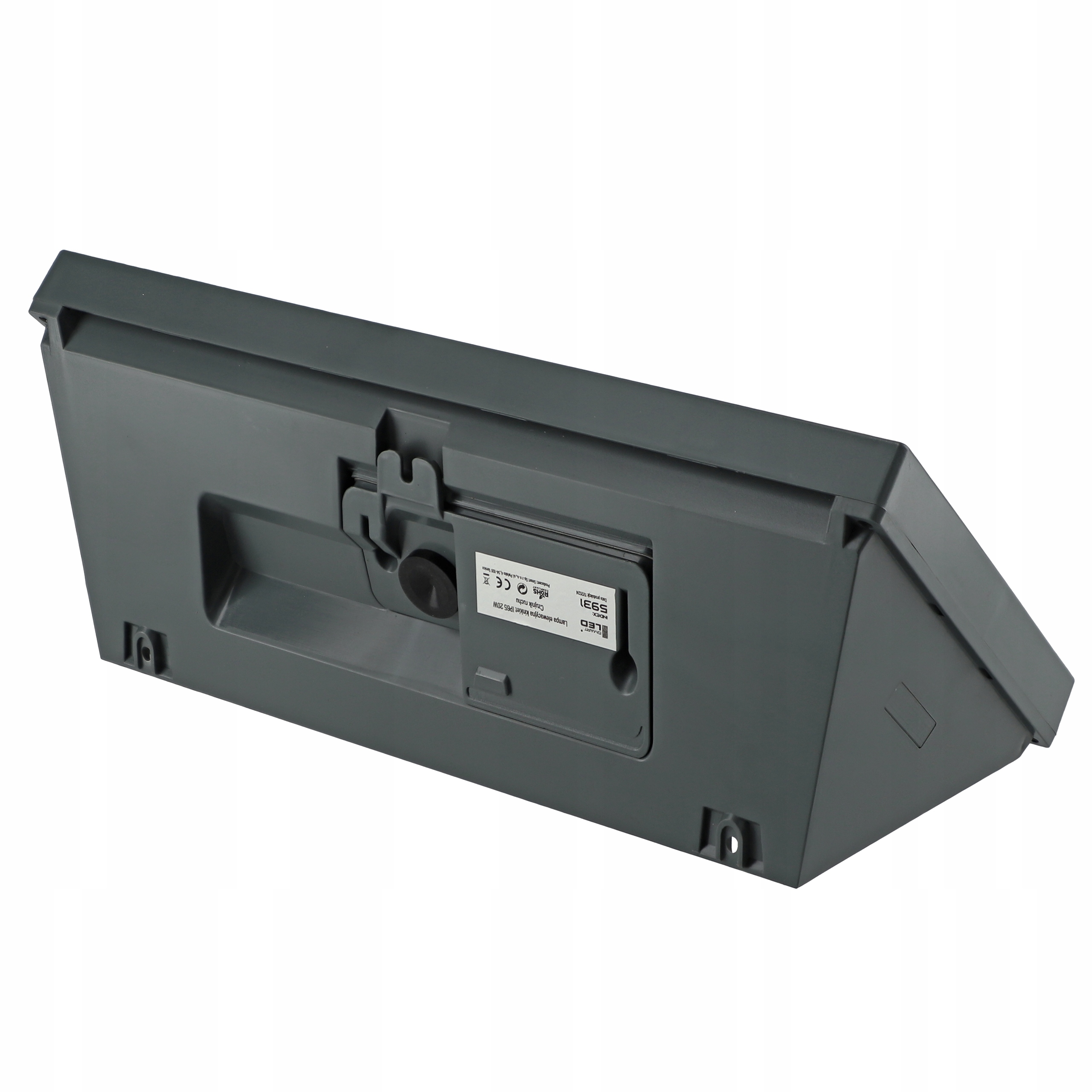 Kinkiet Zewnętrzny LED Lampa Elewacyjna Ogrodowa Ścienna 20W 1620lm IP65 Długość/wysokość 26.5 cm