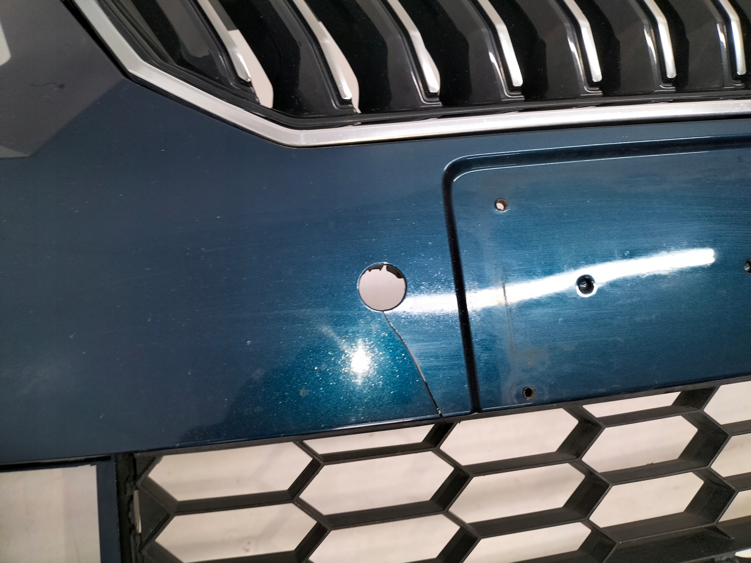 front bumper front SKODA SUPERB III 15-19