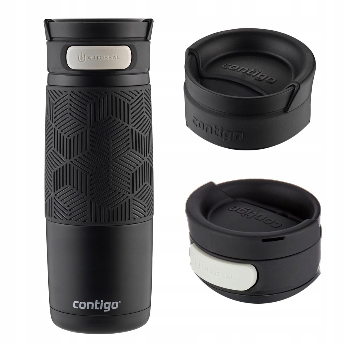 Kubek termiczny Contigo Transit (Metra) 470ml Czarny