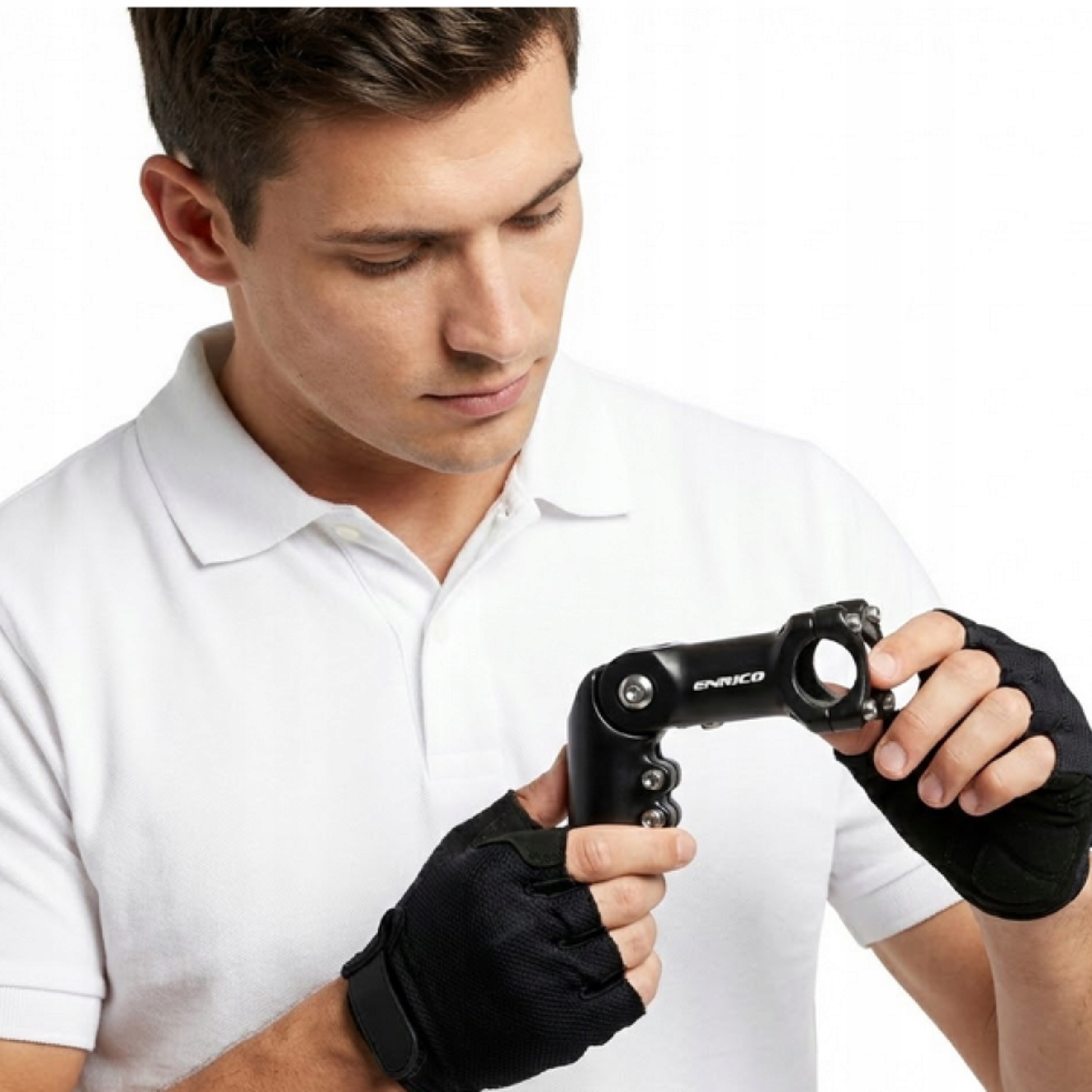 Mostek Regulowany Ahead Enrico 31.8mm 90mm Wspornik Kierownicy Czarny