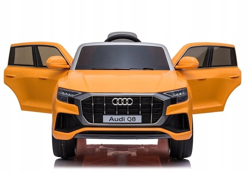 Auto na Akumulator Audi Q8 Żółty Lakierowany Liczba miejsc 1