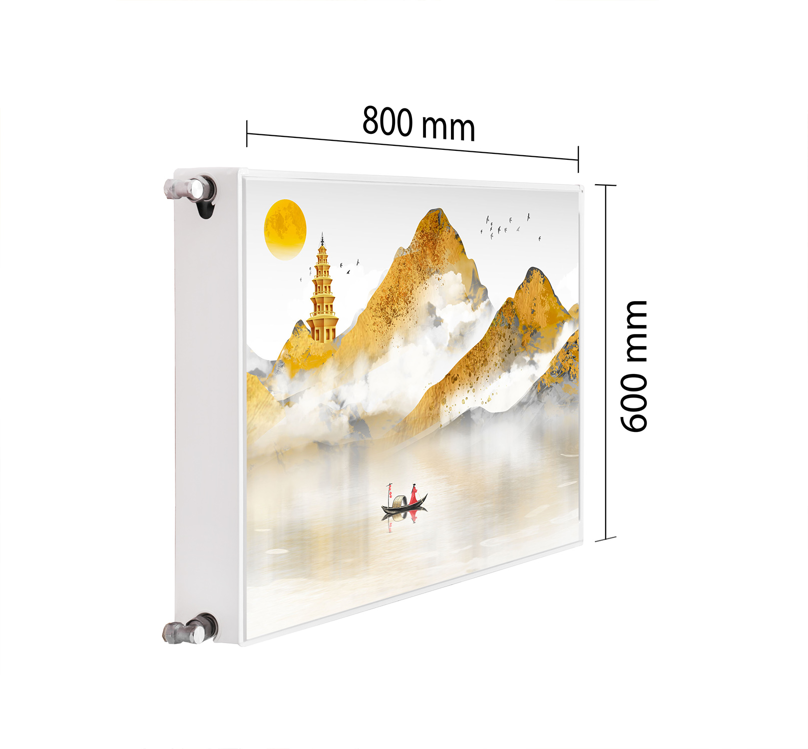 Magnetická Krytka Na Radiátor 80x60 Horní Podložka Magnet