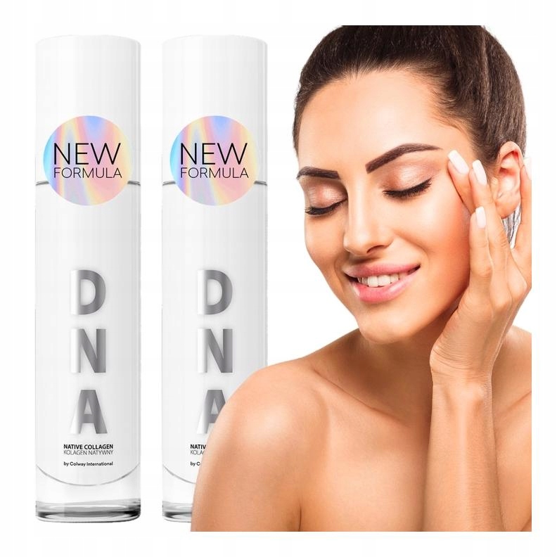 2x Nativní kolagen Dna Colway 50 ml Nová formule Silné sérum proti vráskám