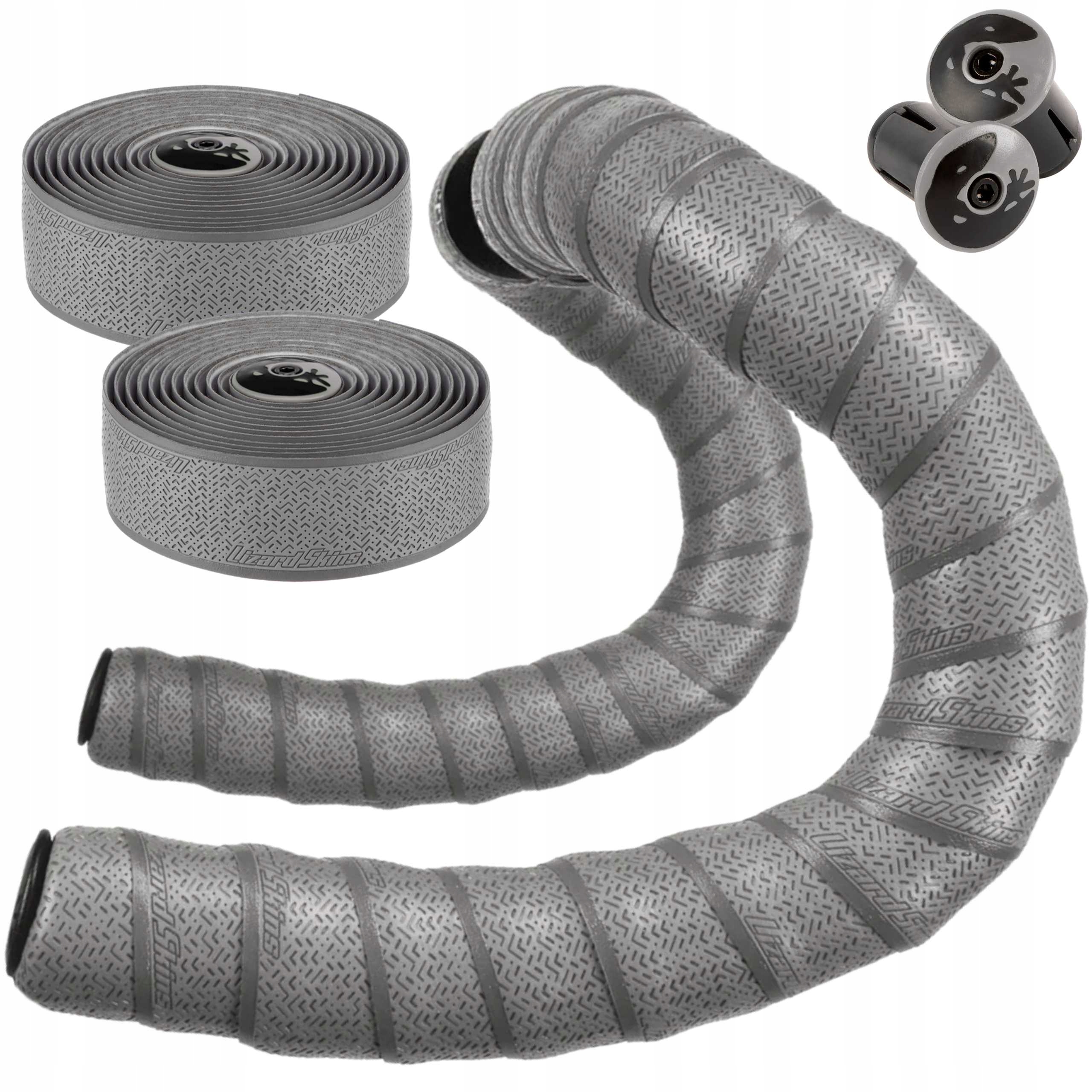 Omotávka na volant Lizard Skins Dsp 2.5 Bar Tape 2,5 mm Šedá DuraSoft