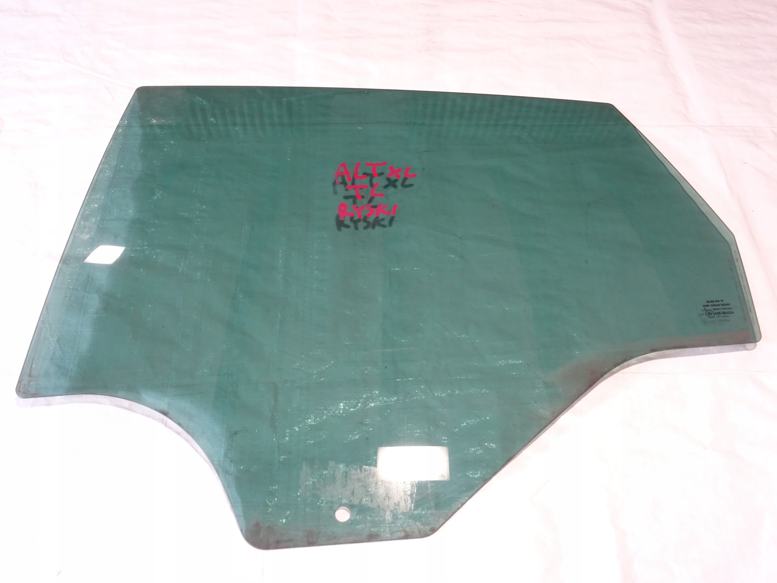 SZYBA DRZWI TYŁ TYLNA TYLNIA LEWA SEAT ALTEA XL