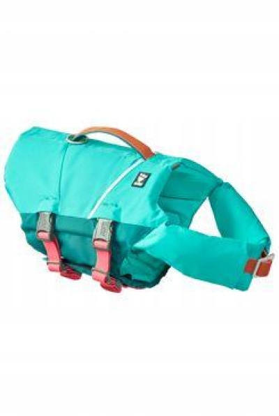 Levně Vesta plavací Hurtta Life Savior Eco paví zel.15-20kg