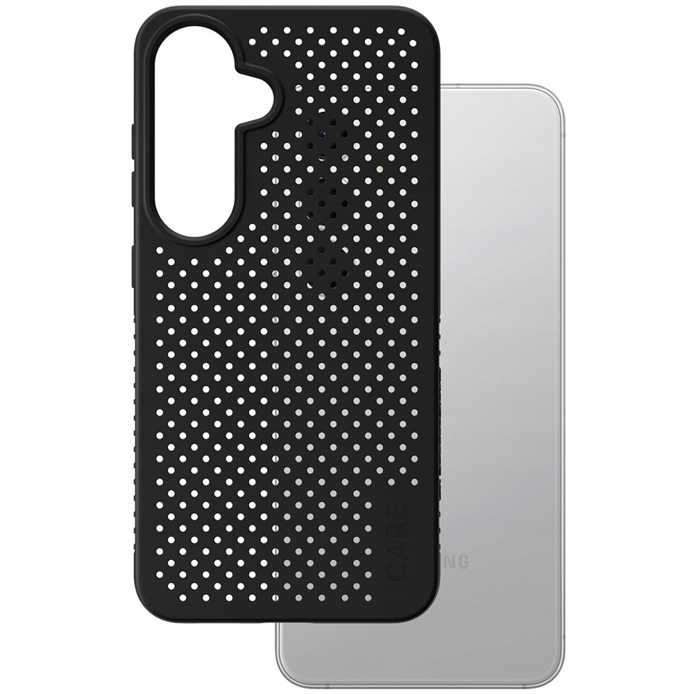Etui Care by PanzerGlass Feature Heat Beat do Samsung Galaxy S25 czarny