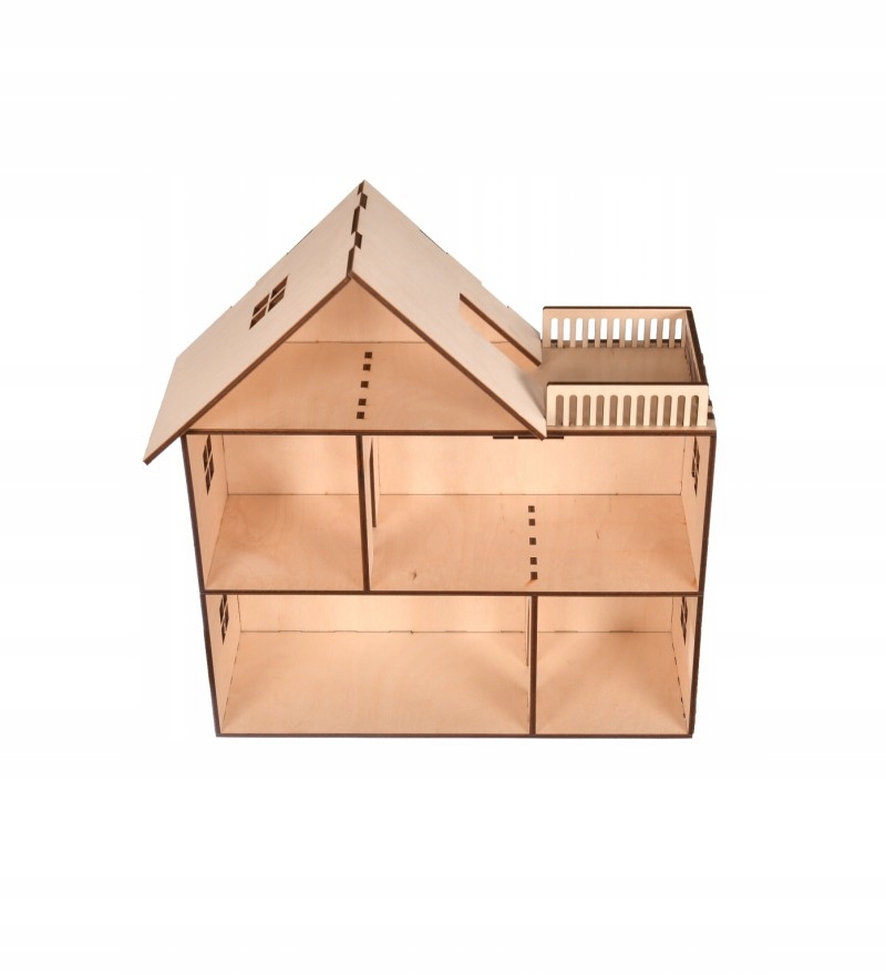 DOMEK DLA LALEK zabawki edukacyjne drewniane Kod producenta 4321