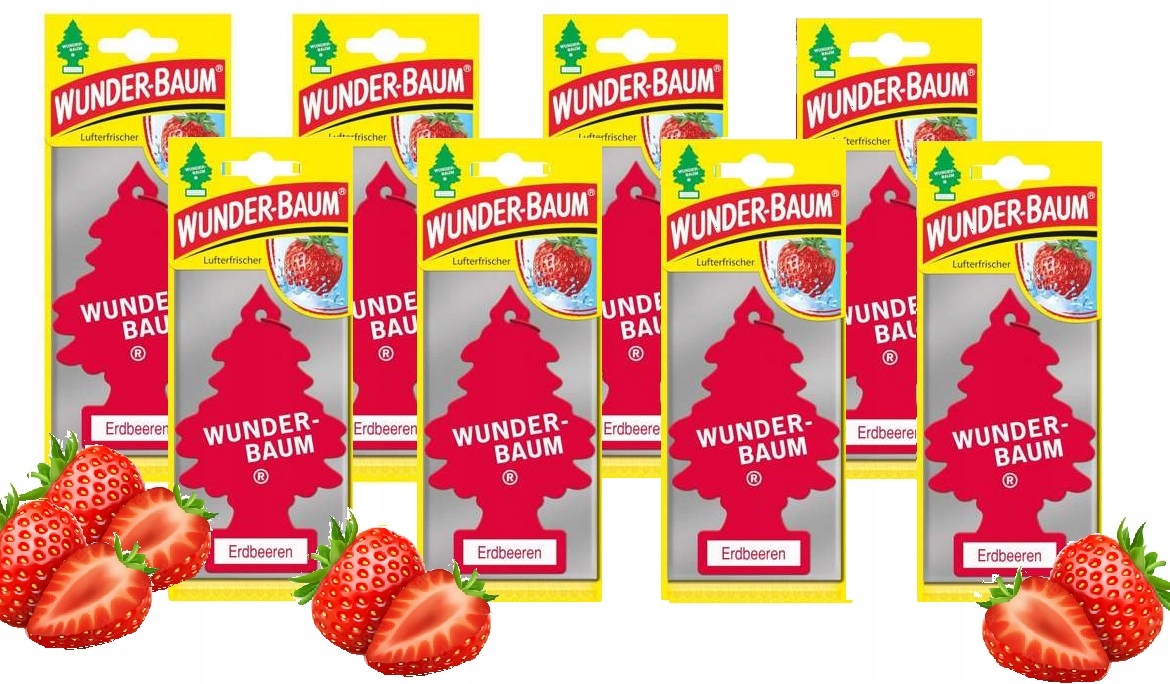 WUNDER BAUM ZAPACH CHOINKA ZAPACHOWA TRUSKAWKA