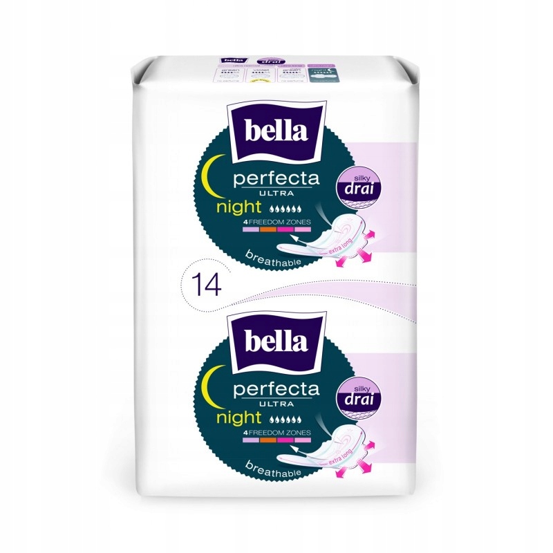 

Podpaski Bella Perfecta Ultra Night 14 szt
