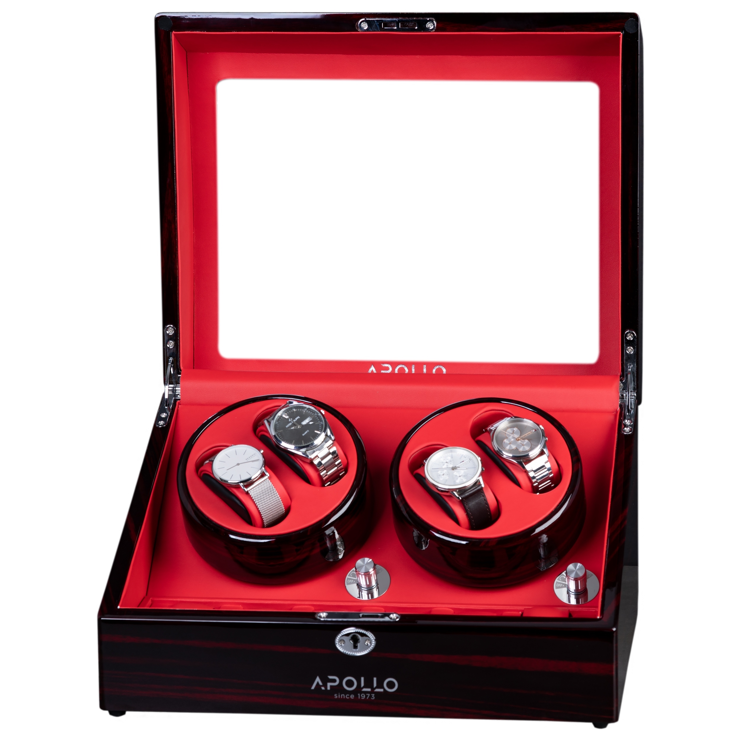 Rotomat Apollo Na 4+6 Zegarków Premium Since 1973 Marka APOLLO
