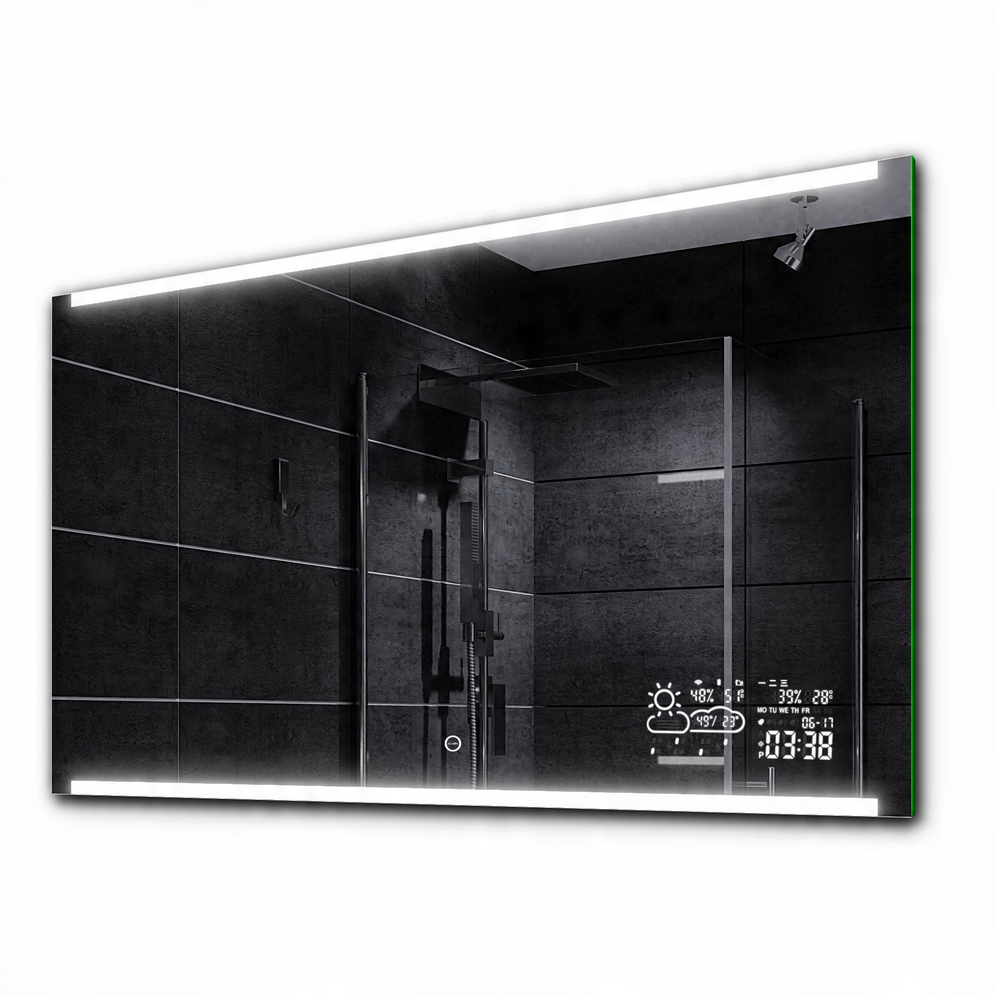 

Lustro łazienkowe Led pogoda dotyk 150x70 Hobart