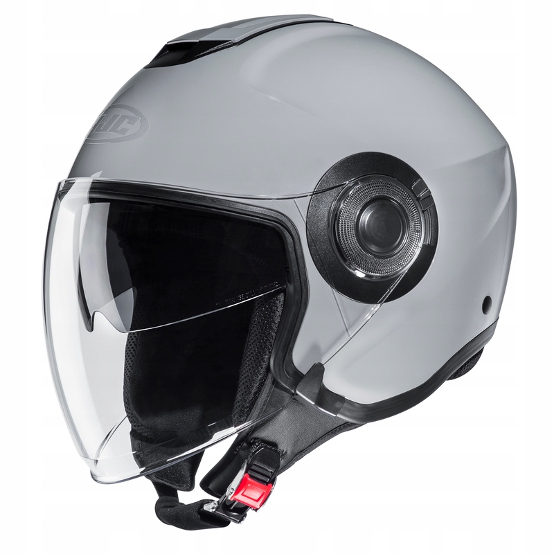 KASK HJC i40 SZARY POŁYSK r. S BIMOTO