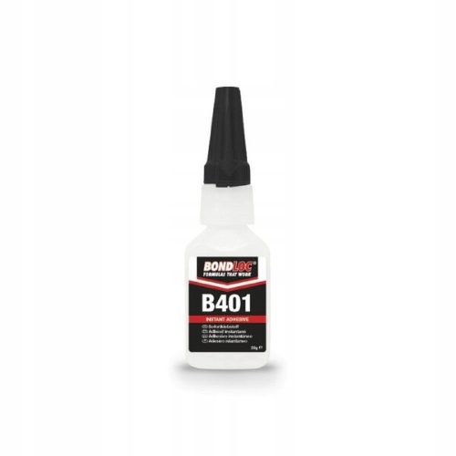 Kyanoakrylátové univerzálne lepidlo BondLoc B 401 Rychlo Transparentné 50 ml